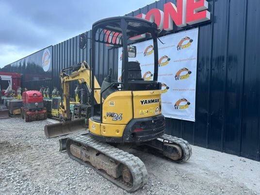 2018 Yanmar VIO26-6 Mini Excavator