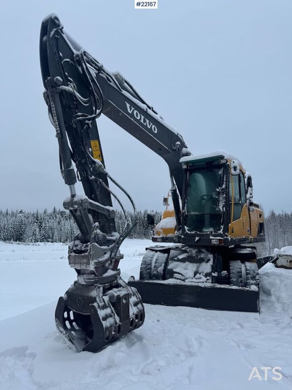 2014 Volvo EW160D Wheel Excavator
