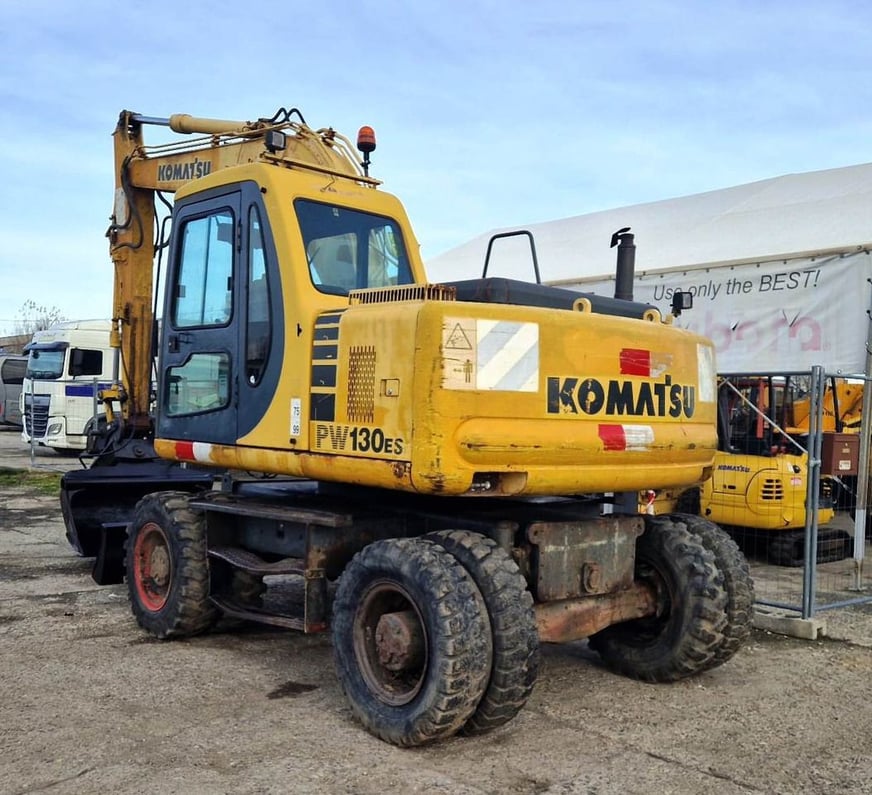 1998 Komatsu PW130ES-6K Wheel Excavator