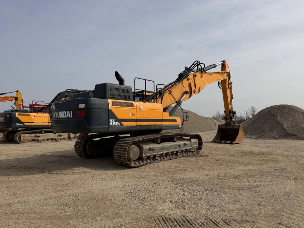 2017 Hyundai HX480LC Crawler Excavator