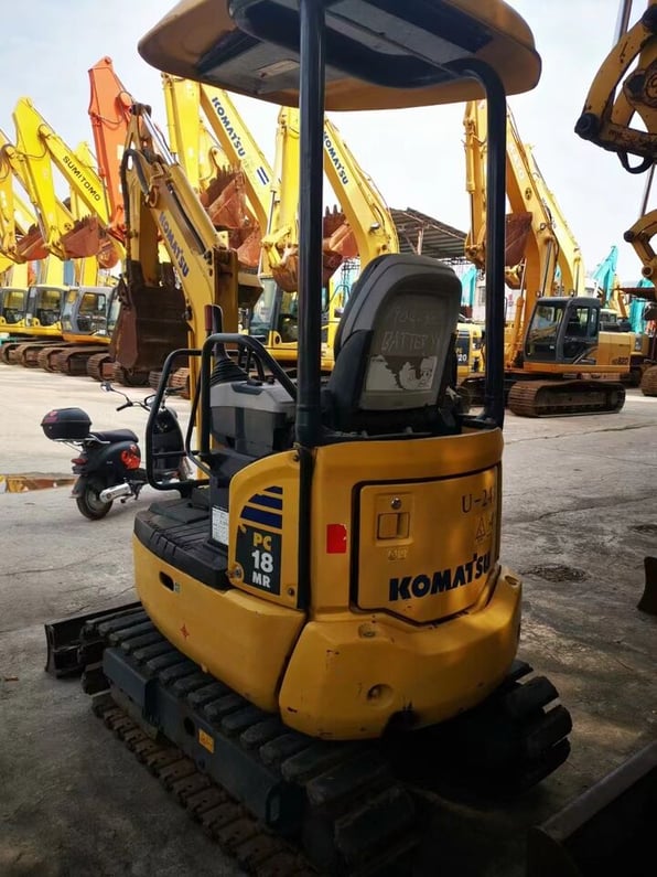 2022 Komatsu PC18MR Mini Excavator
