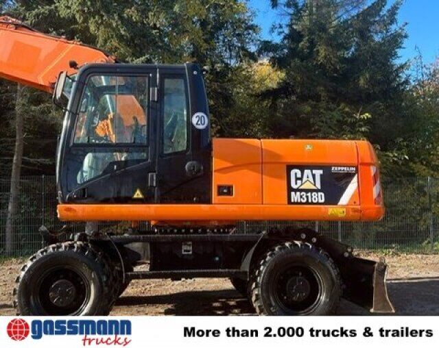 2011 Caterpillar M318D Wheel Excavator