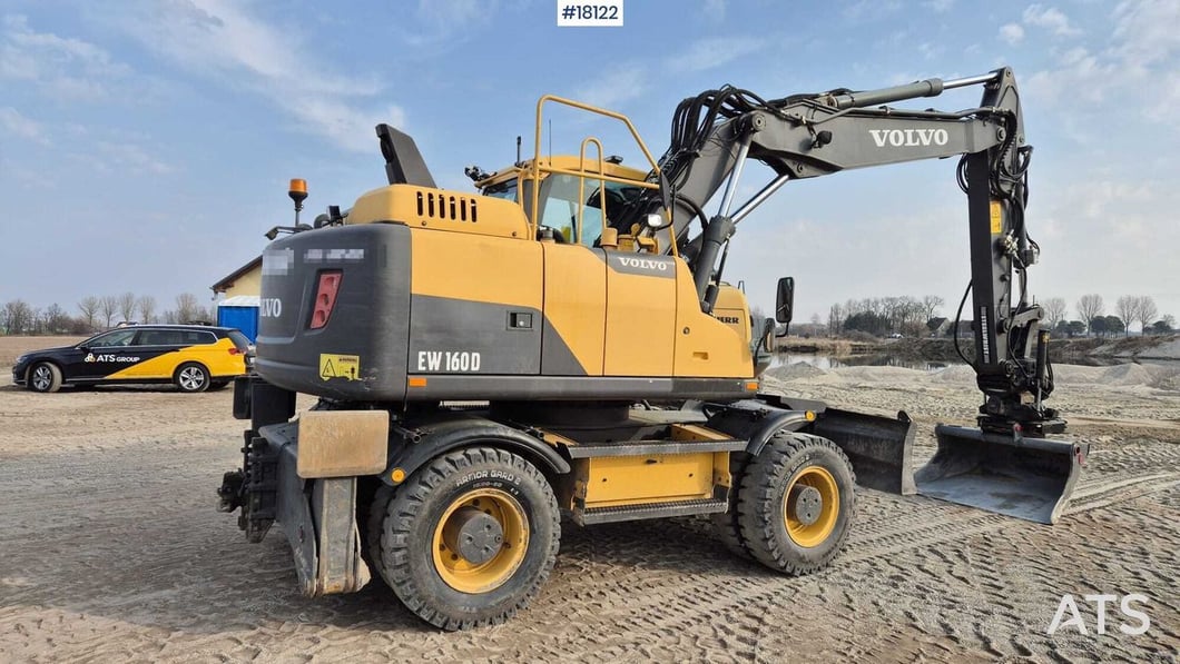 2014 Volvo EW160D Wheel Excavator