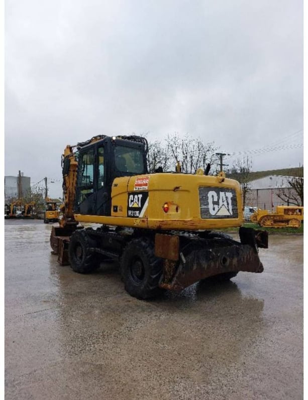 2012 Caterpillar M313D Wheel Excavator