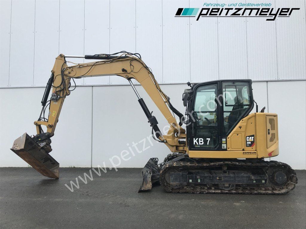 2019 Caterpillar 308-07 ECR Mini Excavator