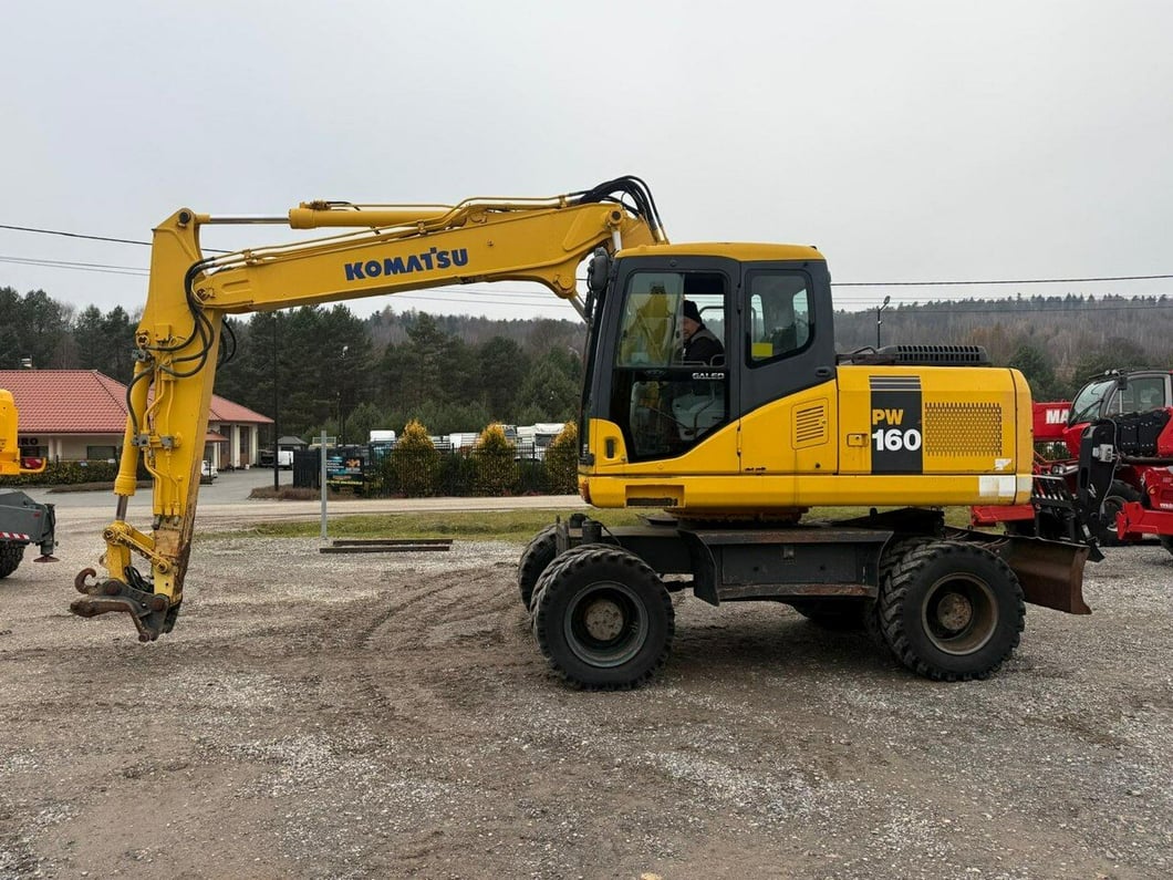 2007 Komatsu PW160-7H Wheel Excavator