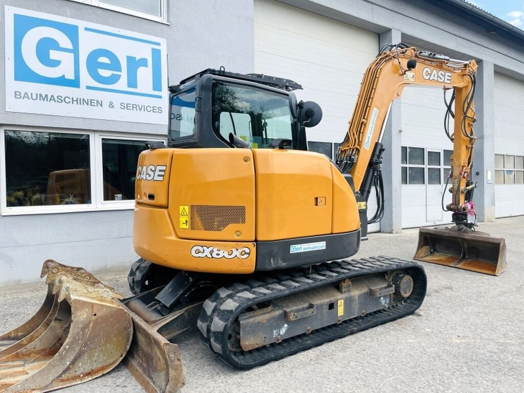 2018 CASE CX80C Mini Excavator