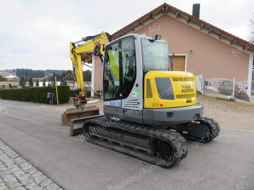 2017 Wacker Neuson EZ80 Mini Excavator