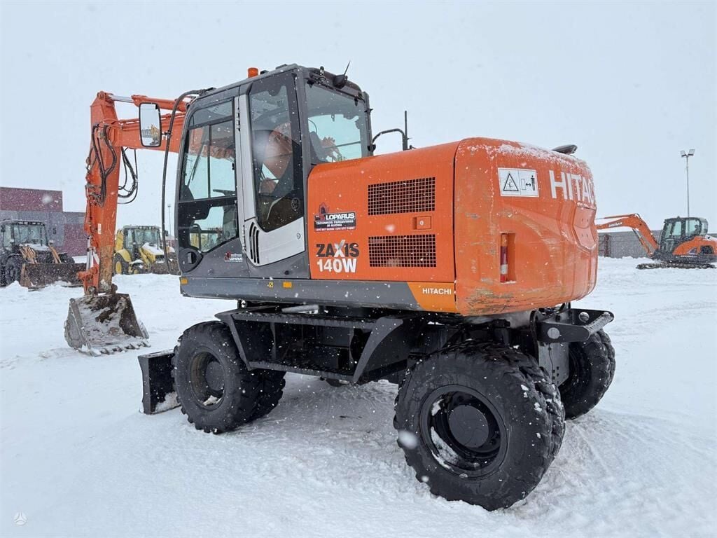 2010 Hitachi ZX140W Wheel Excavator