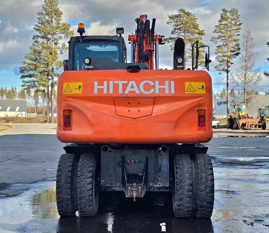 2015 Hitachi ZX140W-5 Wheel Excavator