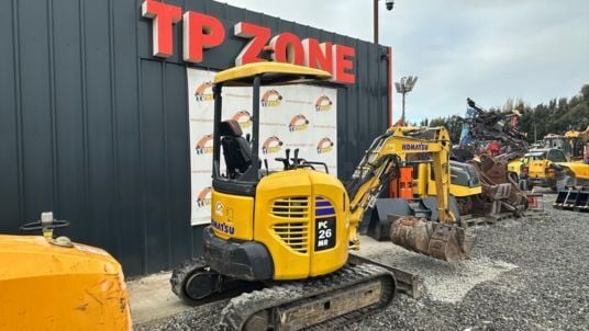 2019 Komatsu PC26MR-3 Mini Excavator