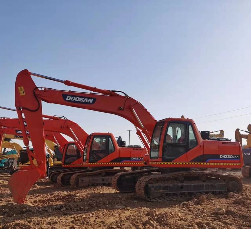 2018 Doosan DH220LC-7 Crawler Excavator