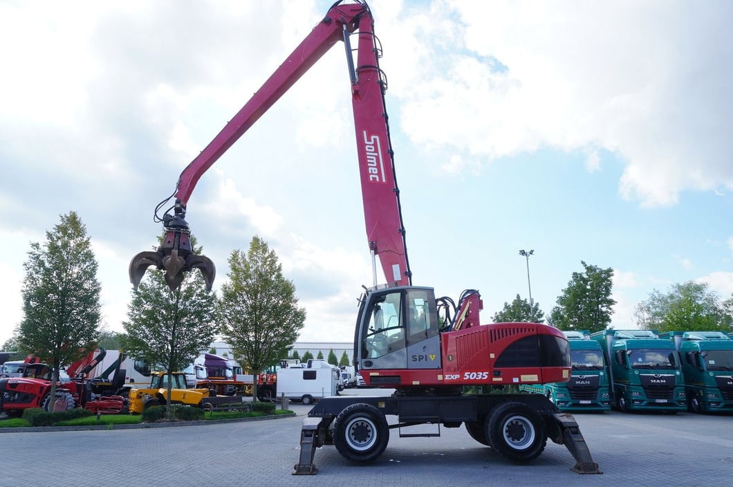 2017 Solmec EXP 5035 Wheel Excavator