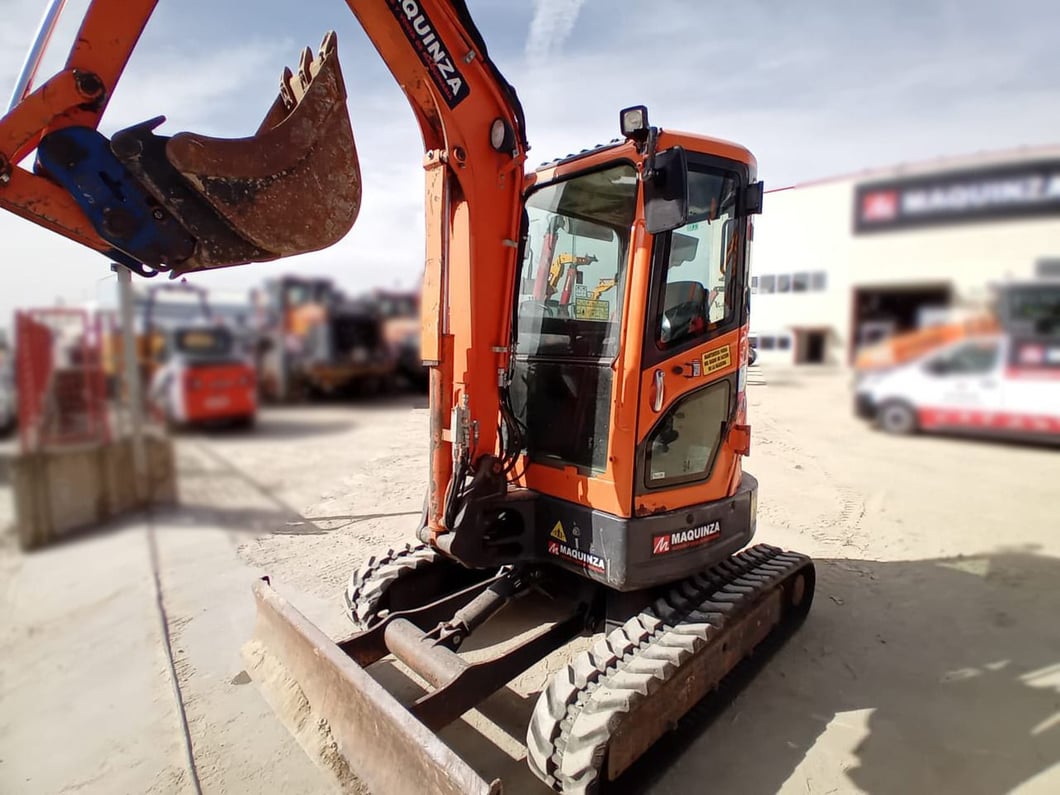 2019 Doosan DX35Z Mini Excavator