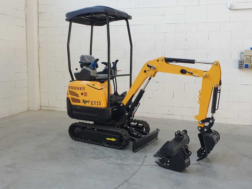 New JPC KV15 Mini Excavator
