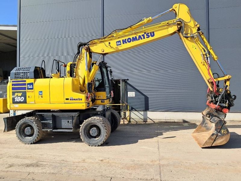 2023 Komatsu PW180-11E0 Wheel Excavator