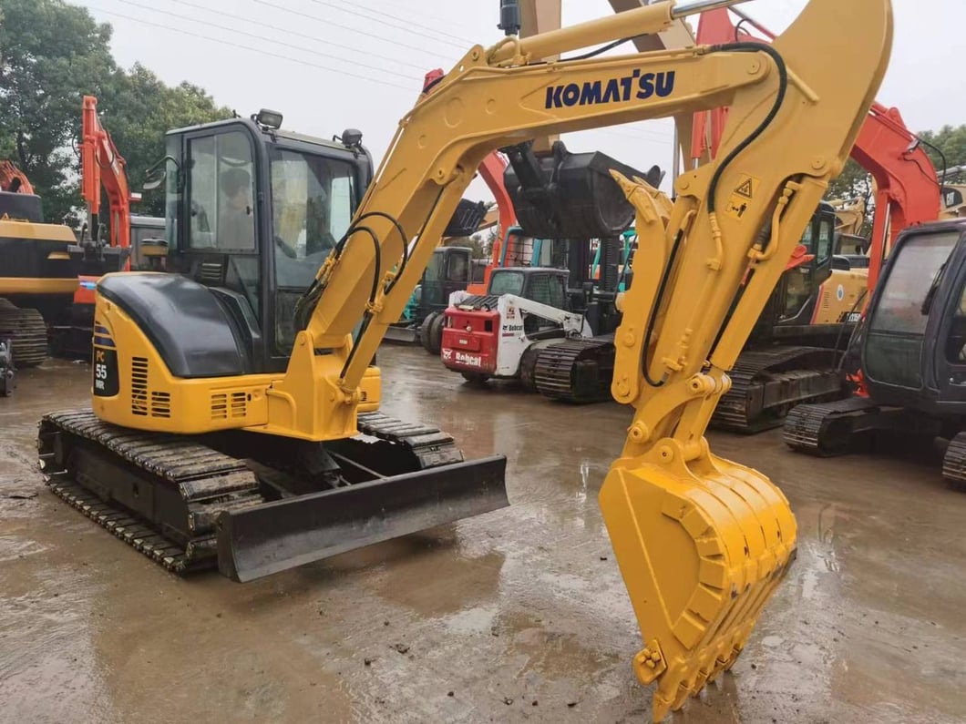 2015 Komatsu PC55MR-2 Mini Excavator