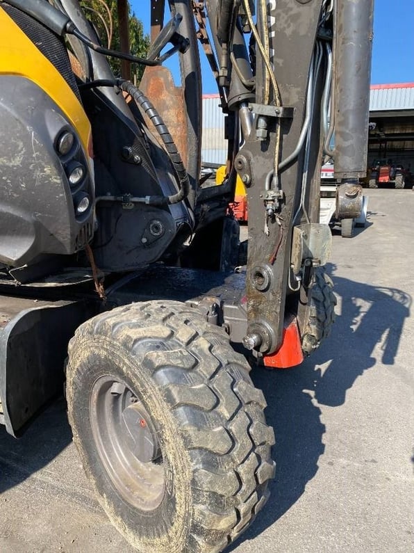 2017 Mecalac 7MWR Wheel Excavator
