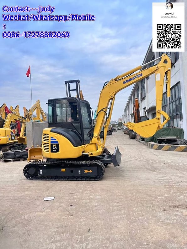 2021 Komatsu PC40MR Mini Excavator