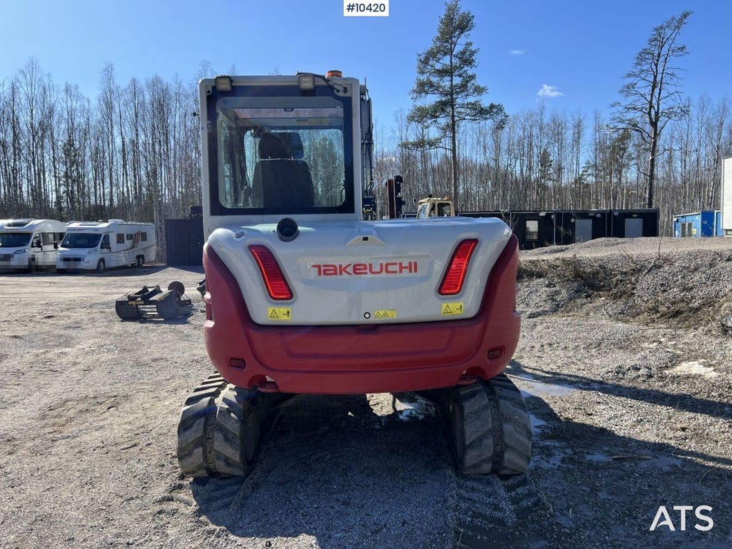 2021 Takeuchi TB370 Crawler Excavator
