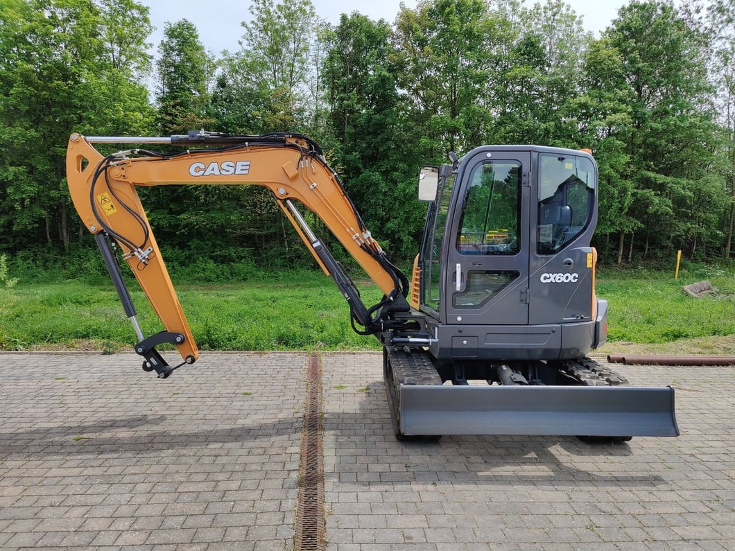 2022 CASE CX60C Mini Excavator