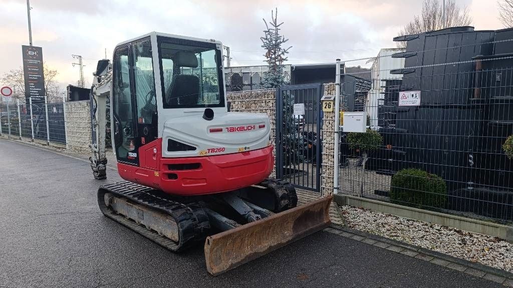 2014 Takeuchi TB260 Mini Excavator