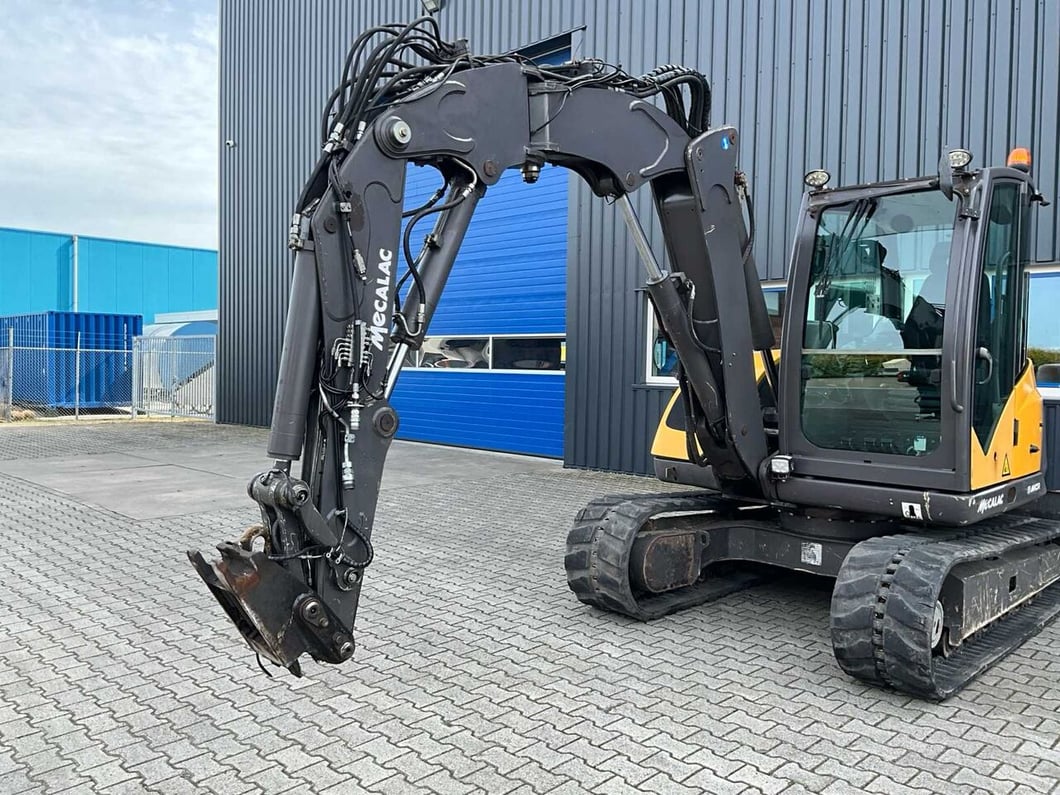 2017 Mecalac 8 MCR Crawler Excavator