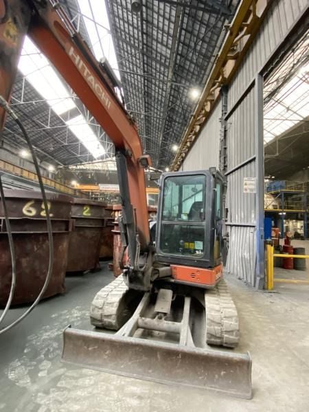 2021 Hitachi ZX55 Mini Excavator