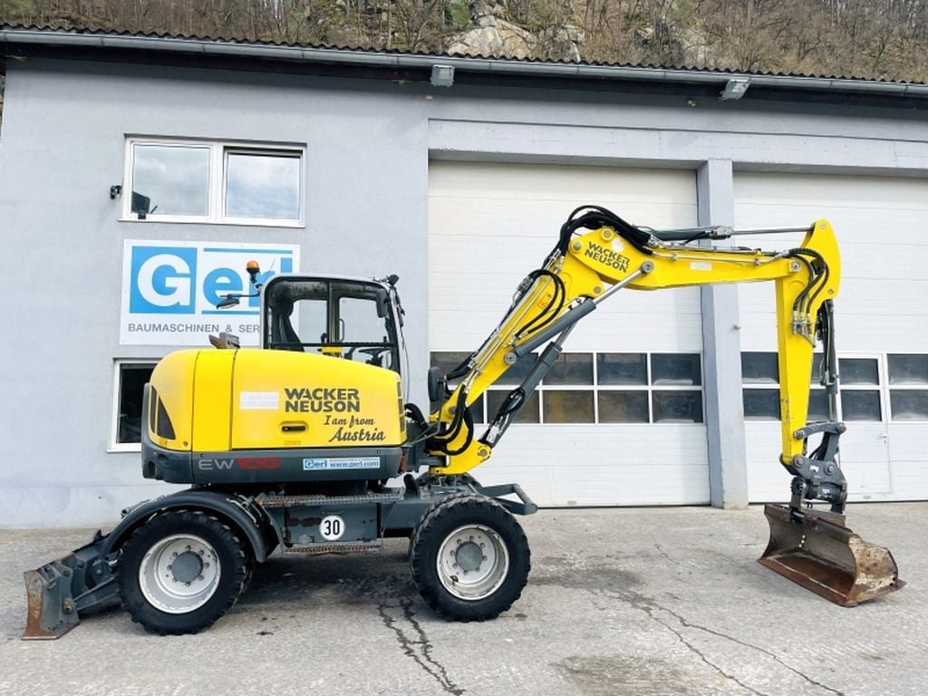2017 Wacker Neuson EW100 Wheel Excavator