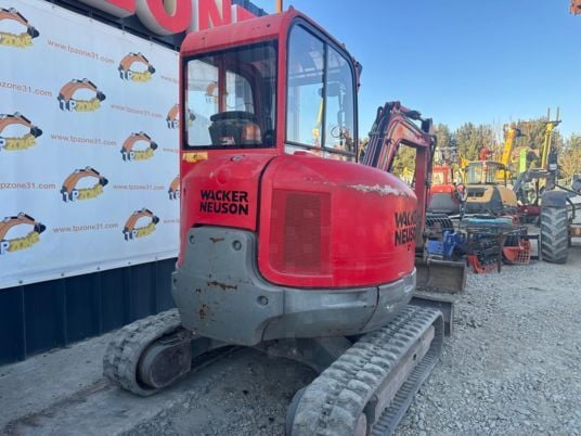 2015 Wacker Neuson EZ38 Mini Excavator
