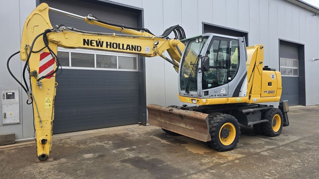 2011 New Holland WE150C Wheel Excavator