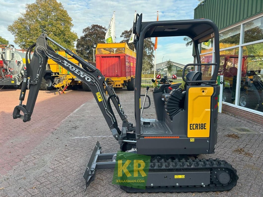 2025 Volvo ECR18E Mini Excavator