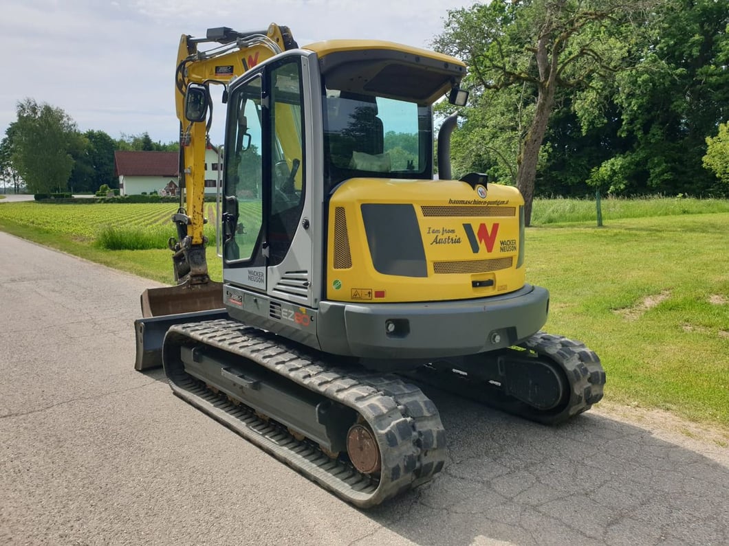2021 Wacker Neuson EZ80 Mini Excavator