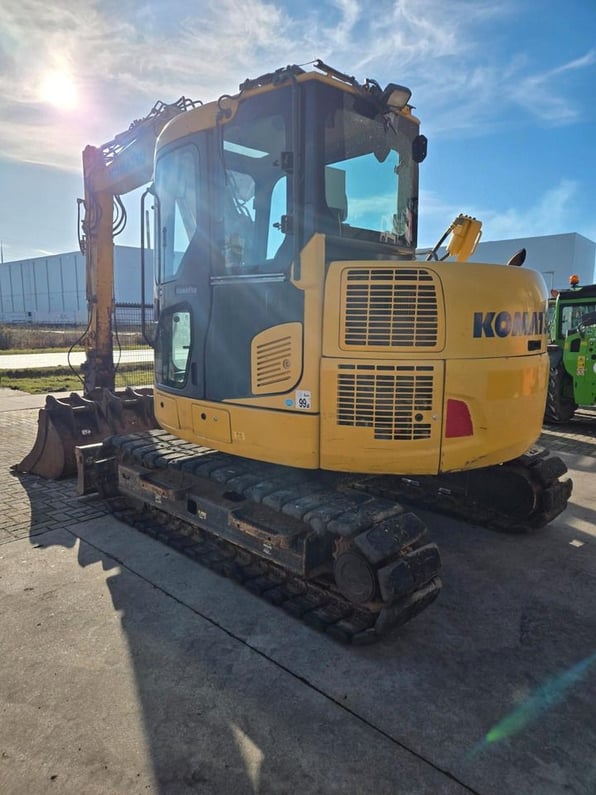 2016 Komatsu PC88MR-10 Mini Excavator