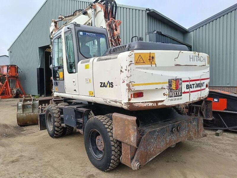 2007 Hitachi ZX180W Wheel Excavator