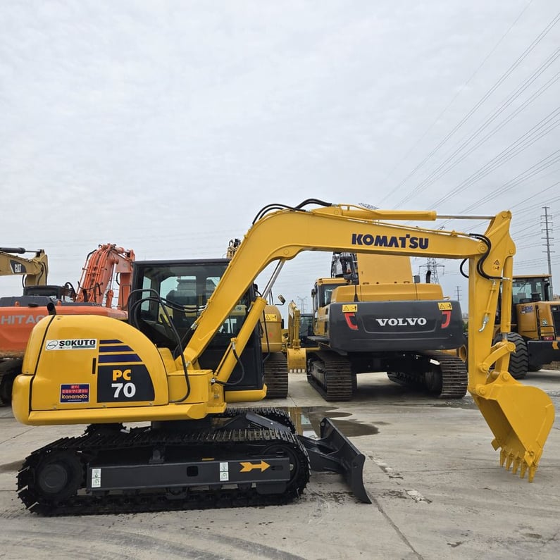 2022 Komatsu PC70-8 Mini Excavator