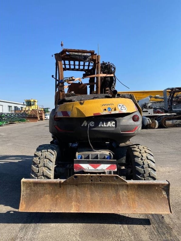 2017 Mecalac 7MWR Wheel Excavator