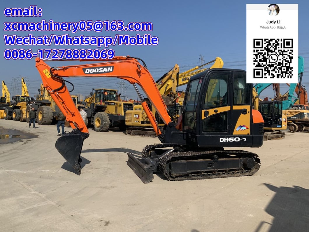 2020 Doosan DX60-7 Mini Excavator