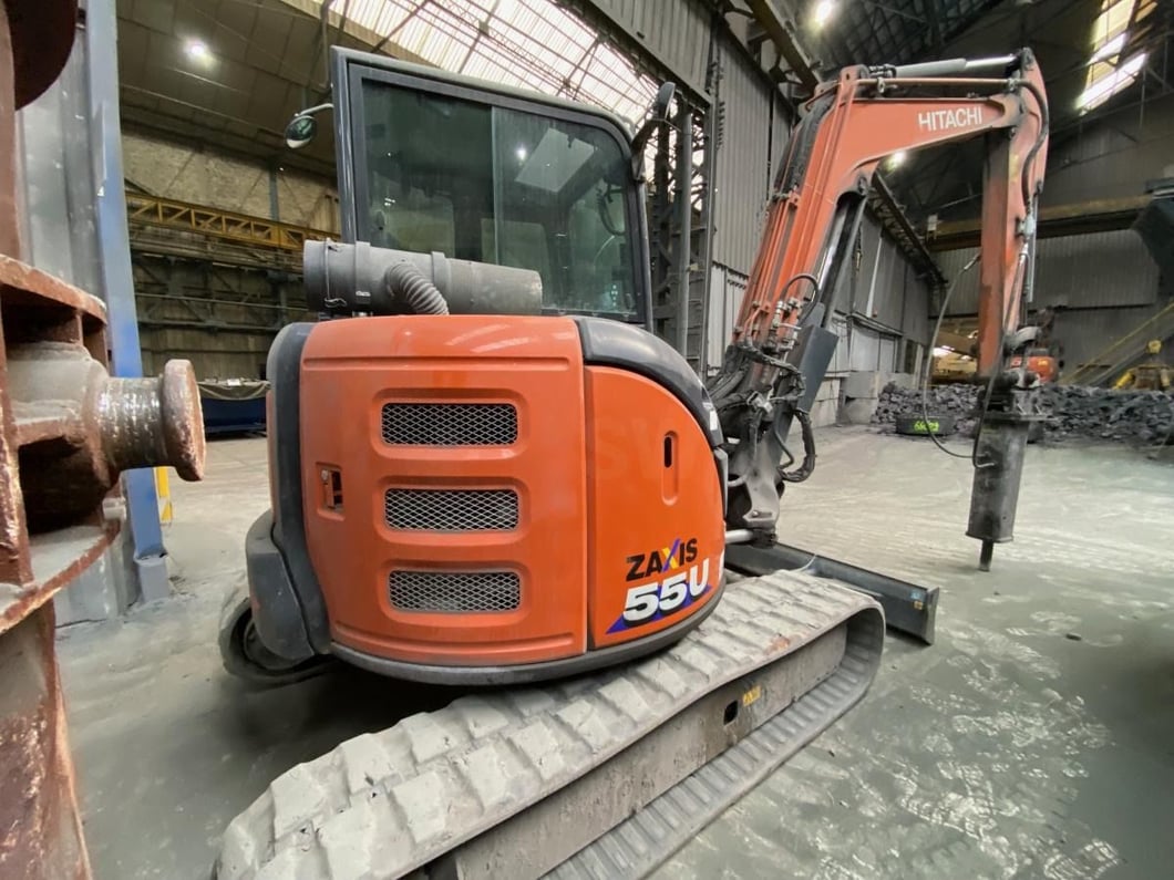 2021 Hitachi ZX55 Mini Excavator