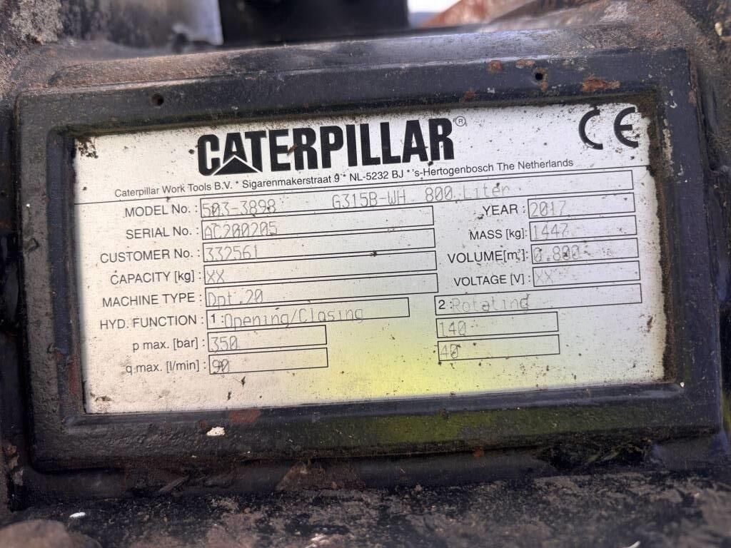 2017 Caterpillar MH3022 Material Handler