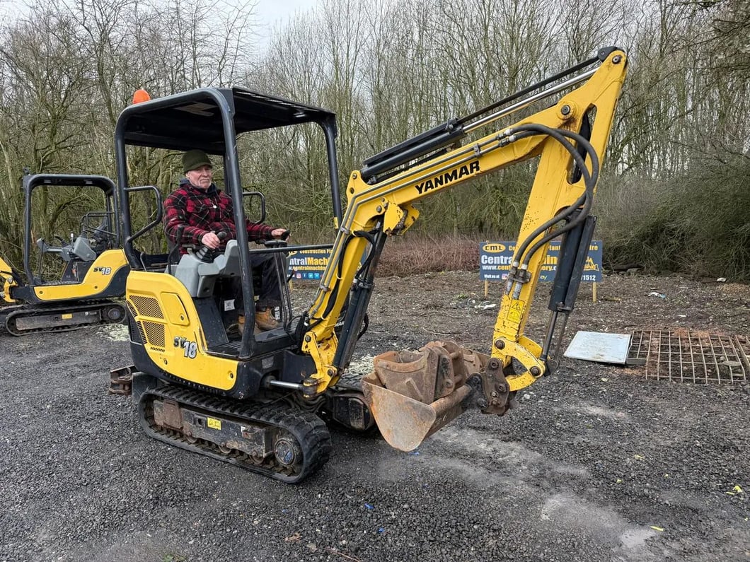 2019 Yanmar SV18 Mini Excavator