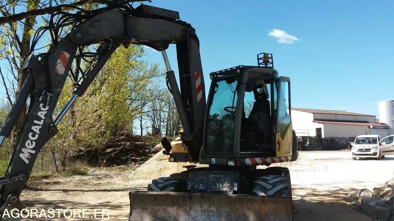 2006 Mecalac 714 MW Wheel Excavator