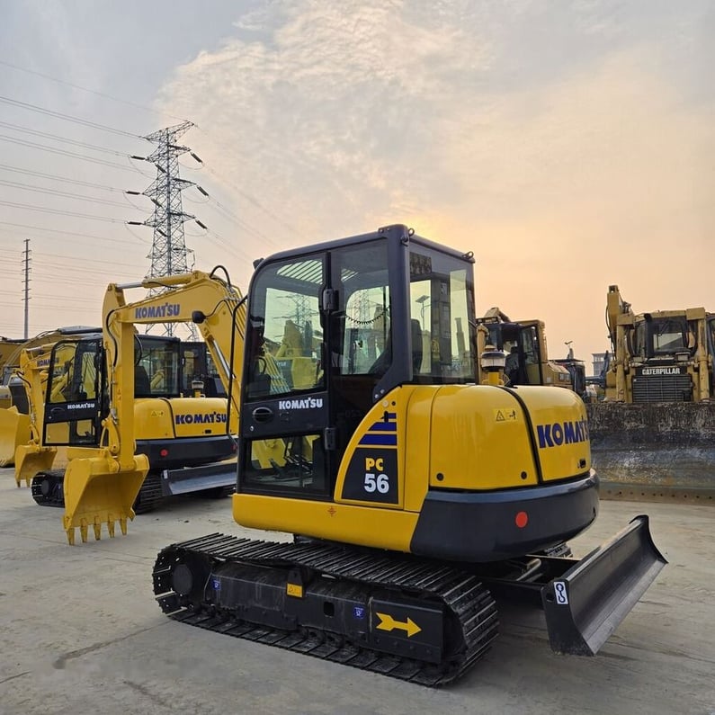 2022 Komatsu PC56 Mini Excavator