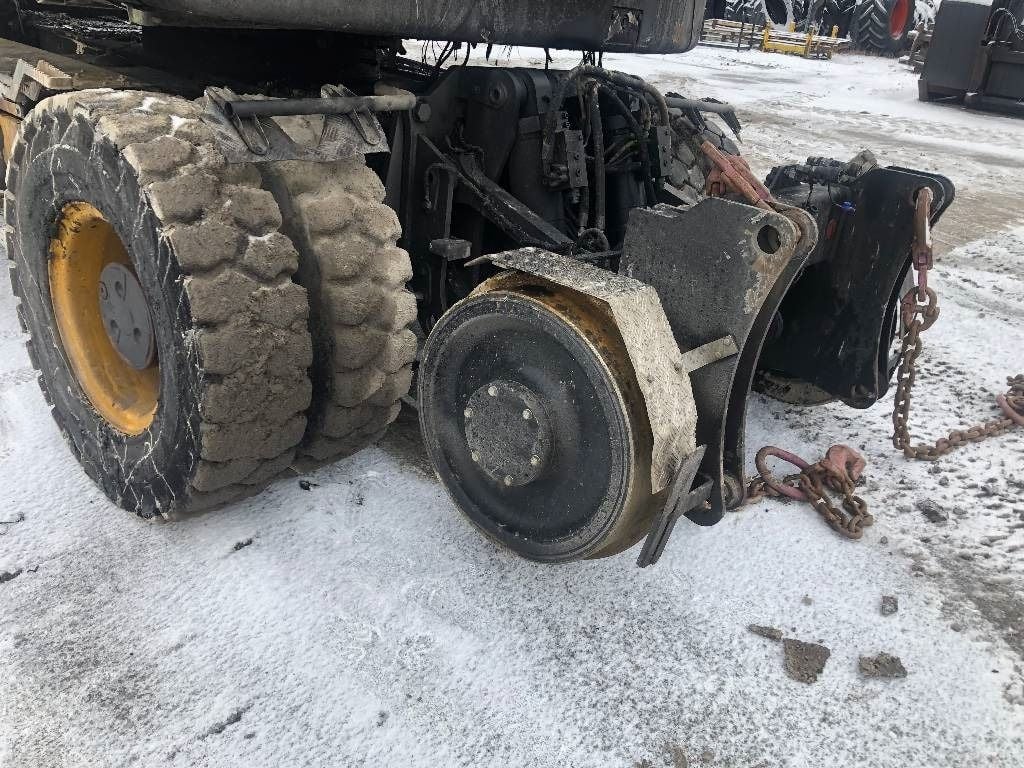 Hydrema MX16 RAIL Wheel Excavator
