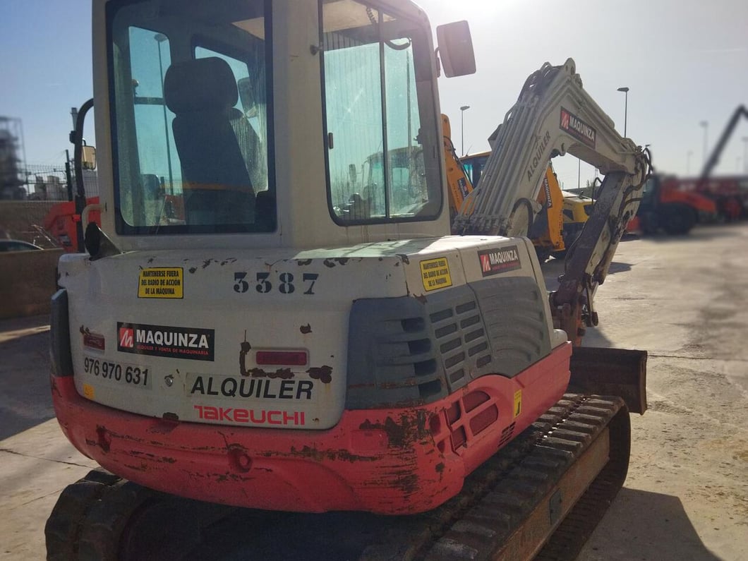 2017 Takeuchi TB250 Mini Excavator