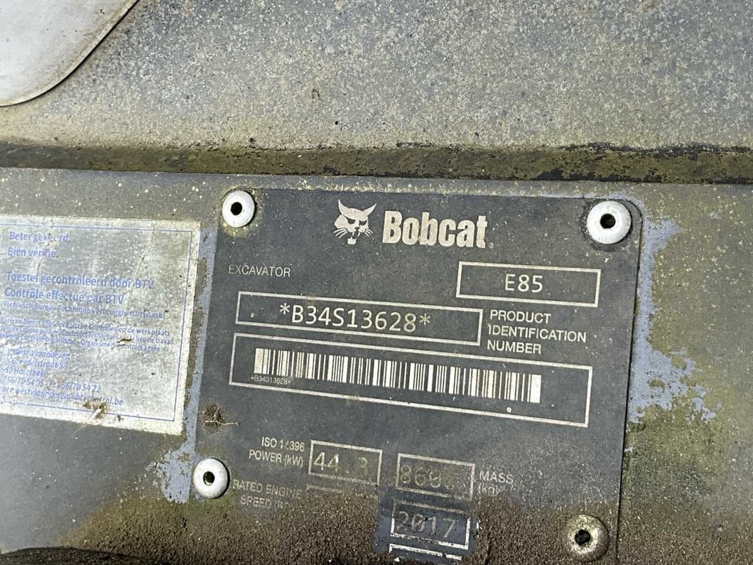 2017 Bobcat E85 Crawler Excavator