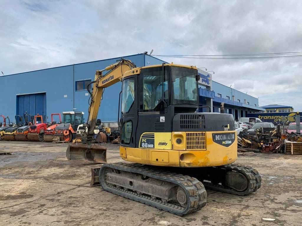 2008 Komatsu PC88MR6 Mini Excavator