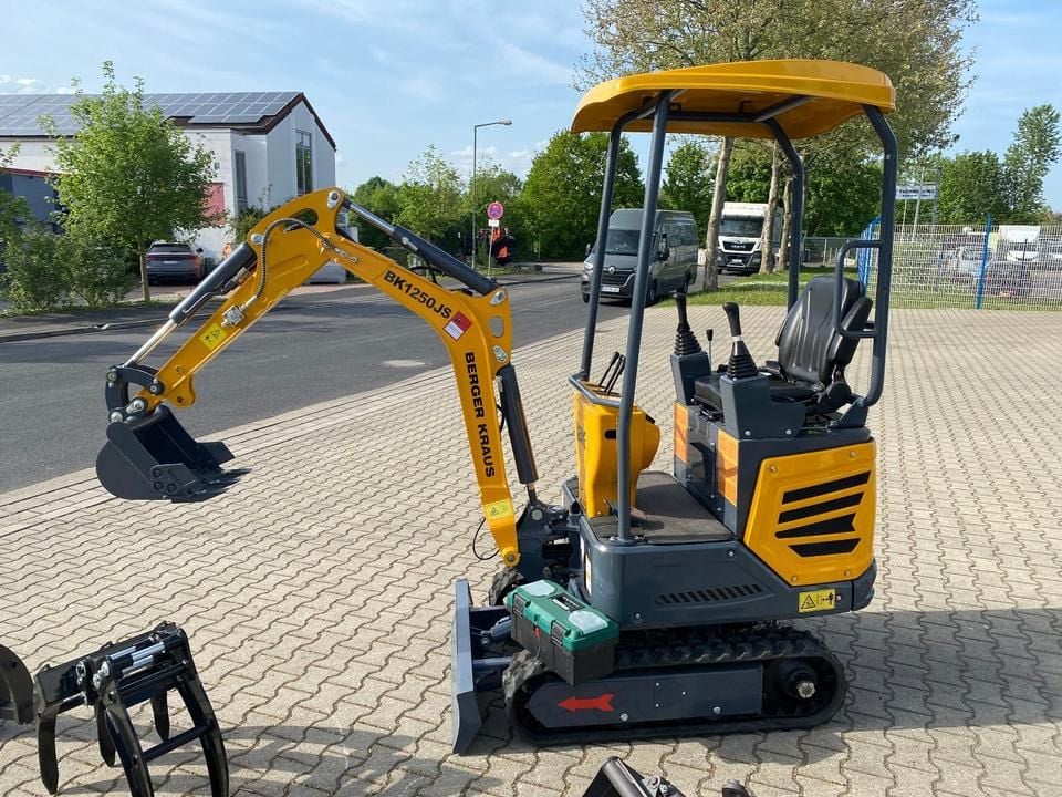 Berger Kraus BK1250JS Mini Escavadora