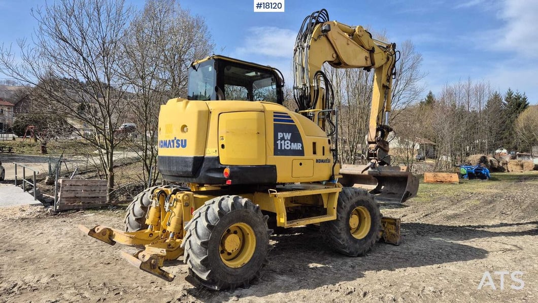 2013 Komatsu PW118 MR-8 Wheel Excavator