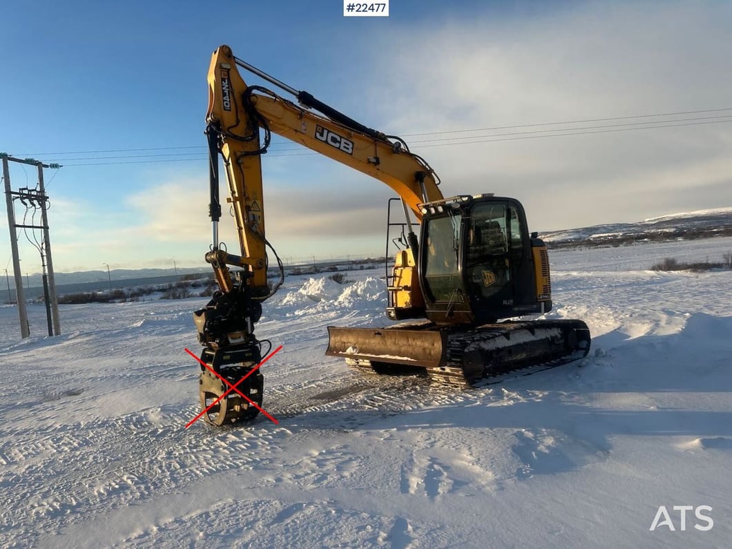 2016 JCB JZ140LC Crawler Excavator